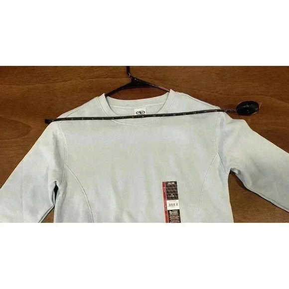 Athletic Works Blue Fleece Long Sleeve Sweatshirt Girls Medium NWT (0165) - Picture 8 of 10